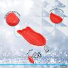 imageSuperio Toboggan Snow Sled 37 Plastic Slider for Kids and Adults Heavy Duty Sled for 1 Rider with Pull Ropes for Downhill Sledding Winter Outdoor SportsRed