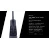 imageSuperio Toilet Bowl Brush and Holder Charcoal Grey Palm Luxe Wicker Toilet Brush with Holder