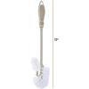 imageSuperio Toilet Brush Toilet Bowl Cleaning System with Scrubbing Wand Under Rim Lip Brush for Bathroom