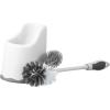 imageSuperio Toilet Brush with Holder Grey Comfort Grip Matching Caddy Clean Bathroom Heavy Duty Toilet Brush 2Pack1