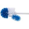 imageSuperio Toilet Brush with Lip and Plunger Set Bathroom Bowl Brush with Pan and Plunger Blue