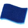 imageNonScratch Cellulose Sponge Kitchen Scrub Sponge with Scouring Pad Set Good for NonStick Cookware Frying Pan Pot Counter Top Sink Scrubbing Kitchen Scrubbers Pack of 1 RedPinkBlue