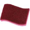 imageNonScratch Cellulose Sponge Kitchen Scrub Sponge with Scouring Pad Set Good for NonStick Cookware Frying Pan Pot Counter Top Sink Scrubbing Kitchen Scrubbers Pack of 1 RedPinkRed
