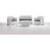 imageSuperio 849 Patio Sets BrownWhite