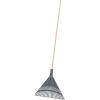 imageSuperio Adult Rake with Hardwood Handle Durable Plastic Head to Sweep Leaves in Lawn and Tidying Up The Garden 61quot 2PackGrey