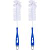 imageSuperio Bottle Brush with Long Comfort Grip Handle Rubber Strong BristlesBlue21