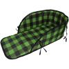 imageSuperio Children Wooden Sled Snow Sled for Toddlers Kids Sleigh with Pull Ropes Baby SledGreen Cushion