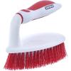 imageSuperio Grout Brush Dish Brush Shower Scrubber Cleaning Brush Stiff Bristles Comfort Grip HandleRed Brush Cleaner for Kitchen Bathroom Shower Sink Toilet Vegatable Brush Carpet Scrubber
