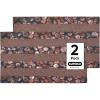 imageSuperio NonSlip Doormat for Entry Indoor Outdoor Heavy Duty Waterproof Easy Clean LowProfile Mats for Entry Garage Patio High Traffic Areas Coir 18quot x30 AmberBrown