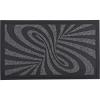 imageSuperio NonSlip Welcome Doormat for Entry 18quot x 30quot IndoorOutdoor Mats for Entrance Waterproof Easy Clean LowProfile Matt for Garage Patio High Traffic Areas Natural Abstract DesignGrey