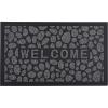 imageSuperio NonSlip Welcome Doormat for Entry Indoor Outdoor Heavy Duty Waterproof Easy Clean LowProfile Mats for Entry Garage Patio High Traffic Areas Natural Stone Coir 18quotx30quotGrey