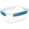 imageSuperio Plastic Food Storage Container with Airtight Lid 80 Oz BPA Free Leakproof Stackable Microwave Dishwasher and Freezer Safe BlueBlue