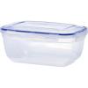 imageSuperio Plastic Food Storage Container with Airtight Lid 80 Oz BPA Free Leakproof Stackable Microwave Dishwasher and Freezer Safe BlueClear