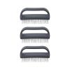 imageSuperio Stiff Nail Brush with Handle 3 Pack Fingernail Scrub Cleaning Brushes for Toes and Nails AllPurpose Cleaning Brush for Home Kitchen Work3 Pack