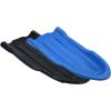 imageSuperio Toboggan Snow Sled for Kids and Adults 46quot Heavy Duty Plastic Open Back Slider with Handles and Hole for Pull Ropes Ropes Excluded Kid and Adult Winter FunBlueBlack