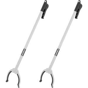 imageGrabber Reacher Tool Extra Long Grabber Trash Picker Hand Gripper Claw Grabber Arm Extension Reaching Assist Tool for Elderly Disabled or After Surgery Recovery 32quot by Superio32 2pack