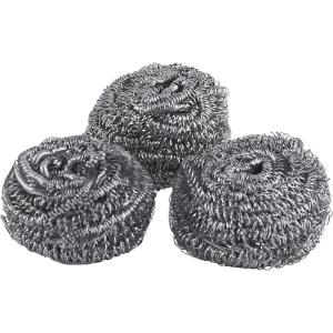 imageNylon Scouring PadsDish Scrubber for Dishes Pots and Stoves Durable Mesh Scourers for Tough Cleaning Nylon Dish Scrubbers Pack of 4 Assorted Colors by SuperioStainless