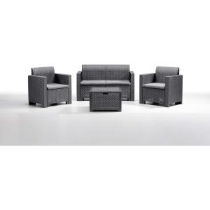 imageSuperio 849 Patio Sets BrownGrey