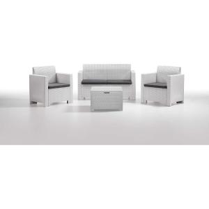 imageSuperio 849 Patio Sets BrownWhite