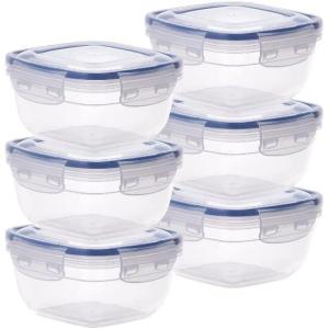 imageSuperio Airtight Food Storage Containers with Leakproof Lids for Pantry Fridge 10 Cup 80 Oz BPA Free Sealed Containers Microwave Dishwasher and Freezer Safe 25 Quart