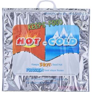 imageSuperio Hot and Cold Insulated Bags for Food Delivery Grocery Shopping Bags Food Storage for Hot and Frozen Food for Travel Disposable Cooler Bag Reinforced Thermal Lunch Bag 12 135quotx175quotX Large Grocery Size