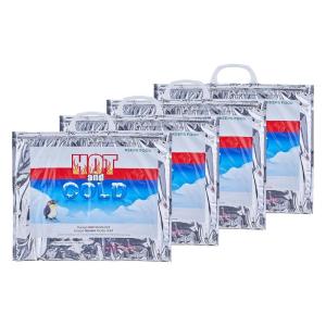 imageSuperio Hot and Cold Insulated Bags for Food Delivery Grocery Shopping Bags Food Storage for Hot and Frozen Food for Travel Disposable Cooler Bag Reinforced Thermal Lunch Bag 6 12quotx135quot4 Pack