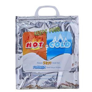 imageSuperio Hot and Cold Insulated Bags for Food Delivery Grocery Shopping Bags Food Storage for Hot and Frozen Food for Travel Disposable Cooler Bag Reinforced Thermal Lunch Bag 6 12quotx135quot1 Pack