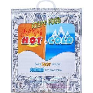 imageSuperio Hot and Cold Insulated Bags for Food Delivery Grocery Shopping Bags Food Storage for Hot and Frozen Food for Travel Disposable Cooler Bag Reinforced Thermal Lunch Bag 1 16quotx55quotx19quot