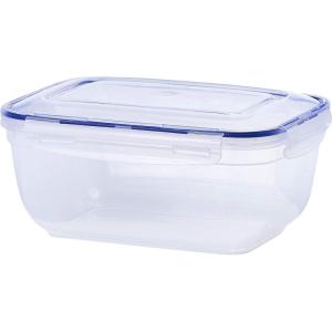 imageSuperio Sealed Food Storage Container 42 Qt Airtight Leak Proof Meal Prep Containers Rectangle Shape Microwave and freezer safe BPAfree Plastic 1 42 Quart17 Cup