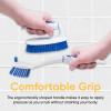 imageDeep Cleaning Brush Scrubber Set of 32 Double Sided Dish and Vegetable Brush and 1 AllPurpose Scrub Brush  Heavy Duty NonScratch Multipurpose Utility Scrubber for Home Kitchen Bathroom  Blue