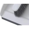 imageDustpan and Brush Set Hand Broom with Ergonomic Grip Handle  Rubber Edge for Easy Dirt Pickup Durable Material  Blue Hand Brush by SuperioGray  2pack