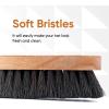 imageHat Brush Horsehair Felt Hat Cleaner Horse Hair Brush for Baseball Cap Cowboy Hats Shoes and Clothes Brush Soft Bristles Wooden Cleaning Brush Durable Dust and Lint Remover 6 Pack  Superio