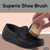 imageHorsehair Shoe Brush Premium Genuine Brush for Cleaning Shoes Soft Horse Hair Bristles 7 Concave Wood Handle with Comfort Grip Shoe Buff Brush Boots ampamp Other Leather Care 2 PackShoe Brush