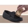 imageHorsehair Shoe Brush Premium Genuine Brush for Cleaning Shoes Soft Horse Hair Bristles 7 Concave Wood Handle with Comfort Grip Shoe Buff Brush Boots ampamp Other Leather Care 2 PackHat Brushshoe Brush