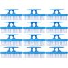 imageNail Brush for Cleaning Fingernails Nail Scrubber Brush Toe Foot Hands Fingernail Brush Cleaner Small Scrub Brush AllPurpose Stiff Cleaning Brush 3 Pack BlueBlue