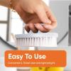 imageNail Brush for Cleaning Fingernails Nail Scrubber Brush Toe Foot Hands Fingernail Brush Cleaner Small Scrub Brush AllPurpose Stiff Cleaning Brush 3 Pack BlueWhite