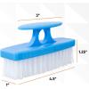 imageNail Brush for Cleaning Fingernails Nail Scrubber Brush Toe Foot Hands Fingernail Brush Cleaner Small Scrub Brush AllPurpose Stiff Cleaning Brush 3 Pack BlueBlue