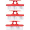 imageNail Brush for Cleaning Fingernails Nail Scrubber Brush Toe Foot Hands Fingernail Brush Cleaner Small Scrub Brush AllPurpose Stiff Cleaning Brush 3 Pack BlueRed