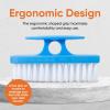 imageNail Brush for Cleaning Fingernails Nail Scrubber Brush Toe Foot Hands Fingernail Brush Cleaner Small Scrub Brush AllPurpose Stiff Cleaning Brush 3 Pack BlueBlue