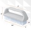 imageNail Brush for Cleaning Fingernails Nail Scrubber Brush Toe Foot Hands Fingernail Brush Cleaner Small Scrub Brush AllPurpose Stiff Cleaning Brush for Home Kitchen Work 36 Pack