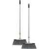 imageSlim Angle Broom Heavy Duty Broom Indoor Brom Outdoor Angle Broom with Extendable Handle Durable Collapsible Broom for Home Kitchen RV Travel Blue 1 Pack by SuperioWhite