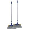 imageSlim Angle Broom Heavy Duty Broom Indoor Brom Outdoor Angle Broom with Extendable Handle Durable Collapsible Broom for Home Kitchen RV Travel Blue 1 Pack by SuperioBlue