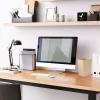 imageSuperio 45 Gallon Plastic Trash Can Waste Bin for Home Kitchen Office Bedroom Bathroom 18 Qt Beige125 Gallon