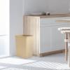 imageSuperio 45 Gallon Plastic Trash Can Waste Bin for Home Kitchen Office Bedroom Bathroom 18 Qt Beige9 Gallon