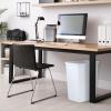 imageSuperio 45 Gallon Slim Plastic Trash Can  Medium Waste ampamp Recycle Bin Only for Under Desk Kitchen Cabinet Office Bedroom Bathroom Dorm Indoor ampamp Outdoor Use 18 Qt Grey4  White