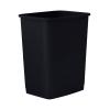 imageSuperio 45 Gallon Slim Plastic Trash Can  Medium Waste ampamp Recycle Bin Only for Under Desk Kitchen Cabinet Office Bedroom Bathroom Dorm Indoor ampamp Outdoor Use 18 Qt GreyBlack