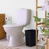 imageSuperio 45 Gallon Slim Plastic Trash Can  Medium Waste ampamp Recycle Bin Only for Under Desk Kitchen Cabinet Office Bedroom Bathroom Dorm Indoor ampamp Outdoor Use 18 Qt Grey4  Black
