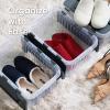 imageSuperio Christmas Storage Box with Red Hinged Lids Plastic Container Bins for Organizing with Attached Lid Stackable Crates BPA Free Organizers for Home Office and Dorm 2025quotx14quotx146quotClear with Grey Lids