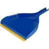 imageSuperio ClipOn Dustpan  Heavy Duty Blue Plastic Easy Grip Clip On Dust Pan with Rubber Edge Detailed Sweeping Debris Fits Standard Brooms Home ampamp Commercial Dusting ampamp Cleaning Tool 1Blue
