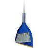 imageSuperio ClipOn Dustpan  Heavy Duty Blue Plastic Easy Grip Clip On Dust Pan with Rubber Edge Detailed Sweeping Debris Fits Standard Brooms Home ampamp Commercial Dusting ampamp Cleaning Tool 1Blue